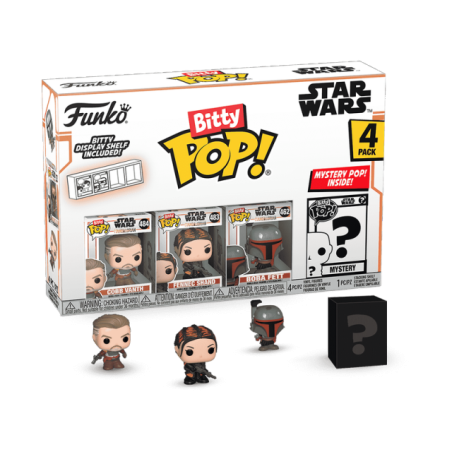 Bitty Pop! - Star Wars - The Mandalorian - Cobb Vanth 4 Pack